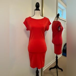 Splendid Pocket Tee Bodycon Dress